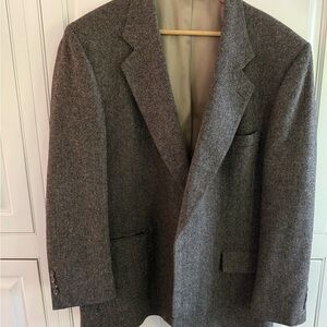 Jos. A. Bank Brown Herringbone Blazer